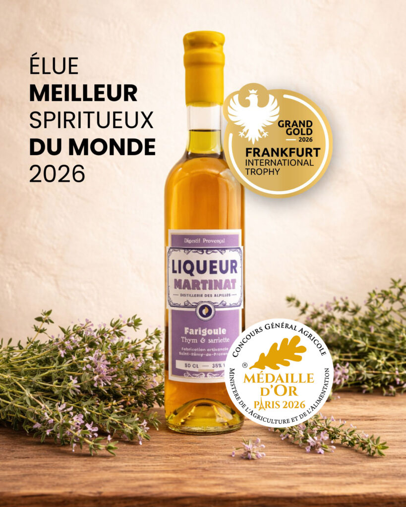
Liqueur Martinat FARIGOULE élue Meilleur Spiritueux du Monde en 2026 au Frankfort International Trophy
